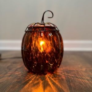 Tiger’s Eye Pumpkin Scentsy Warmer